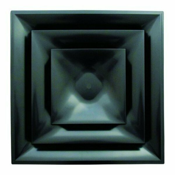 Allpoints 12 In Celing Diffuser Never Rust 3 Cone Black 8018491